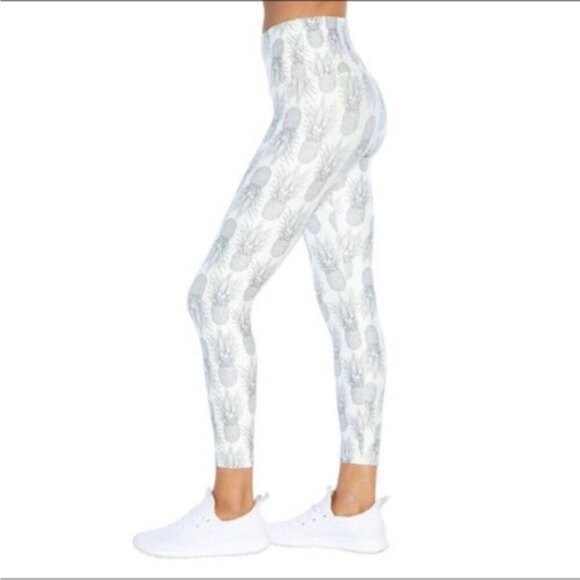 Wildfox Sweat Pineapple ContenderWorkout Leggings size M - Picture 1 of 10